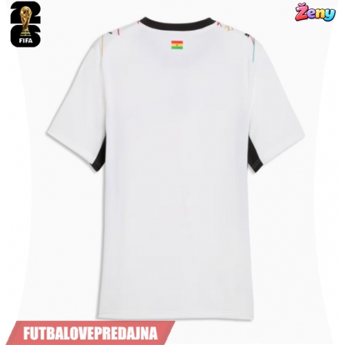 Lacne Ženy Futbalové dres Ghana MS 2026 Krátky Rukáv - Domáci